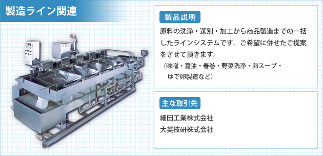 製造ライン関連